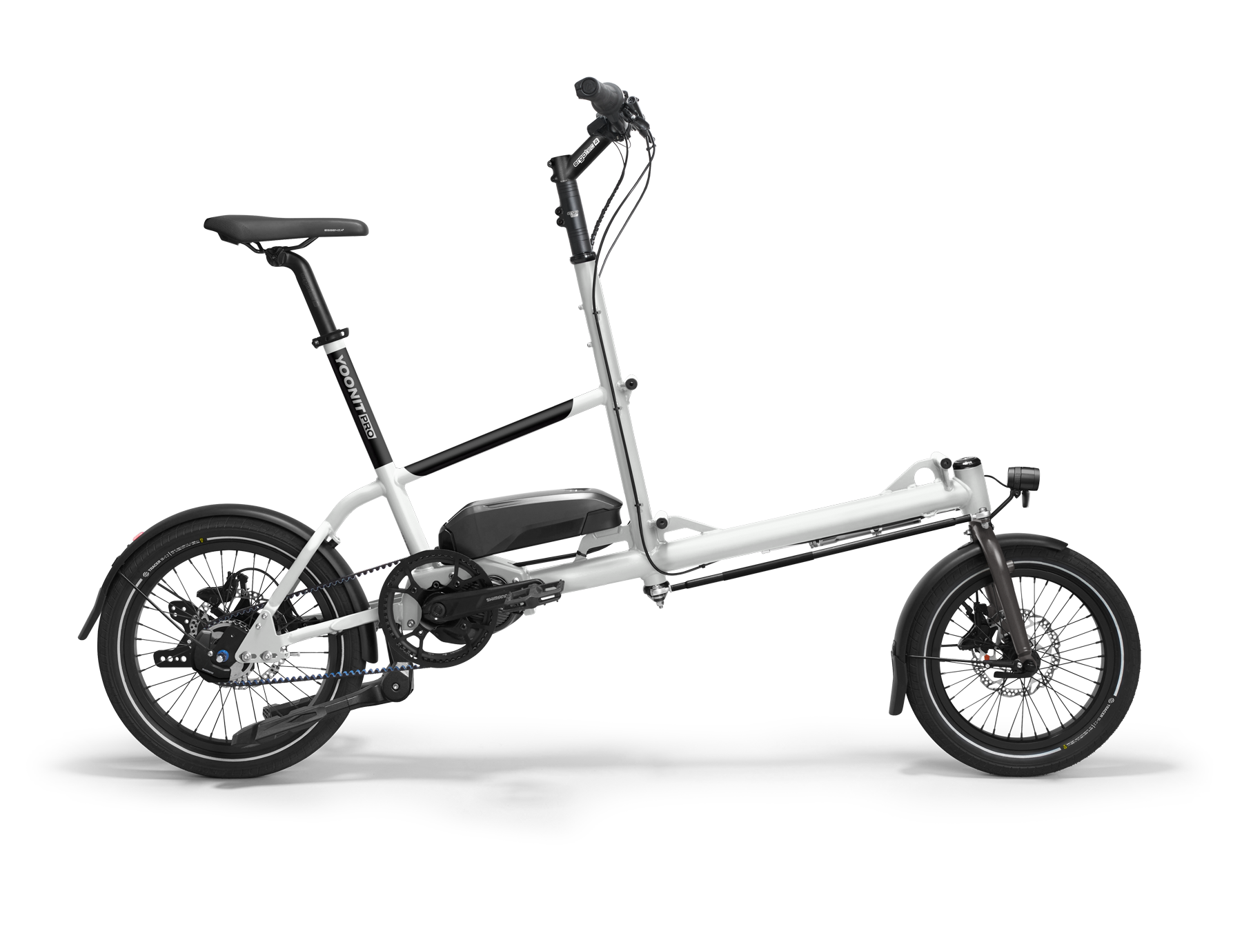 YOONIT PRO Performance EP8 (mech.) 630 Wh, Gates Polar White